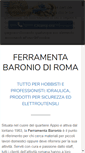 Mobile Screenshot of ferramentabaronioroma.com